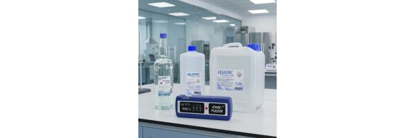 Destilliertes Wasser aquaionic, Aqua dest