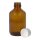 Braunglasflasche 200 ml, mit Gießring & Verschluss