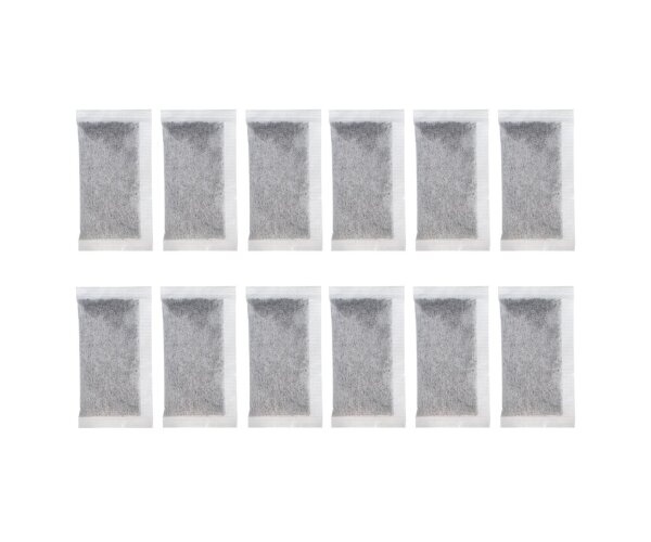 blue green Aktivkohlefilter (12er Pack) - Jahresvorrat