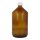 Braunglasflasche 1 L, mit Gießring & Verschluss