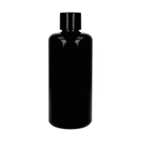 Violettglasflasche 200 ml, mit Verschluss