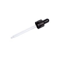 Pipettenmontur DIN 18, Schwarz
