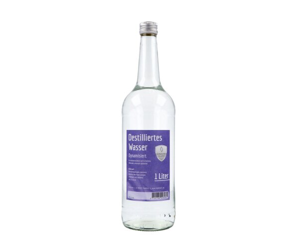 Destilliertes Wasser, physikalisch levitiert, 1 Liter