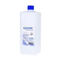 Destilliertes Wasser, Aqua dest, 1 Liter aquaionic