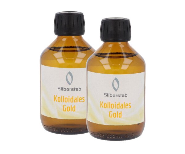 Kolloidales Gold, < 1 ppm, 400 ml Sparpaket