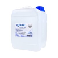 Destilliertes Wasser aquaionic®, 5 Liter