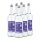Destilliertes Wasser, physikalisch levitiert, in Glasflasche, Sparpaket 6 Liter